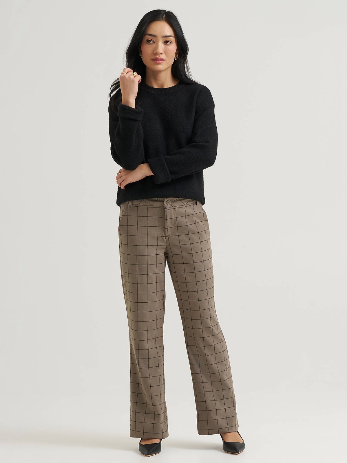Women's Wrinkle Free Trouser Pant