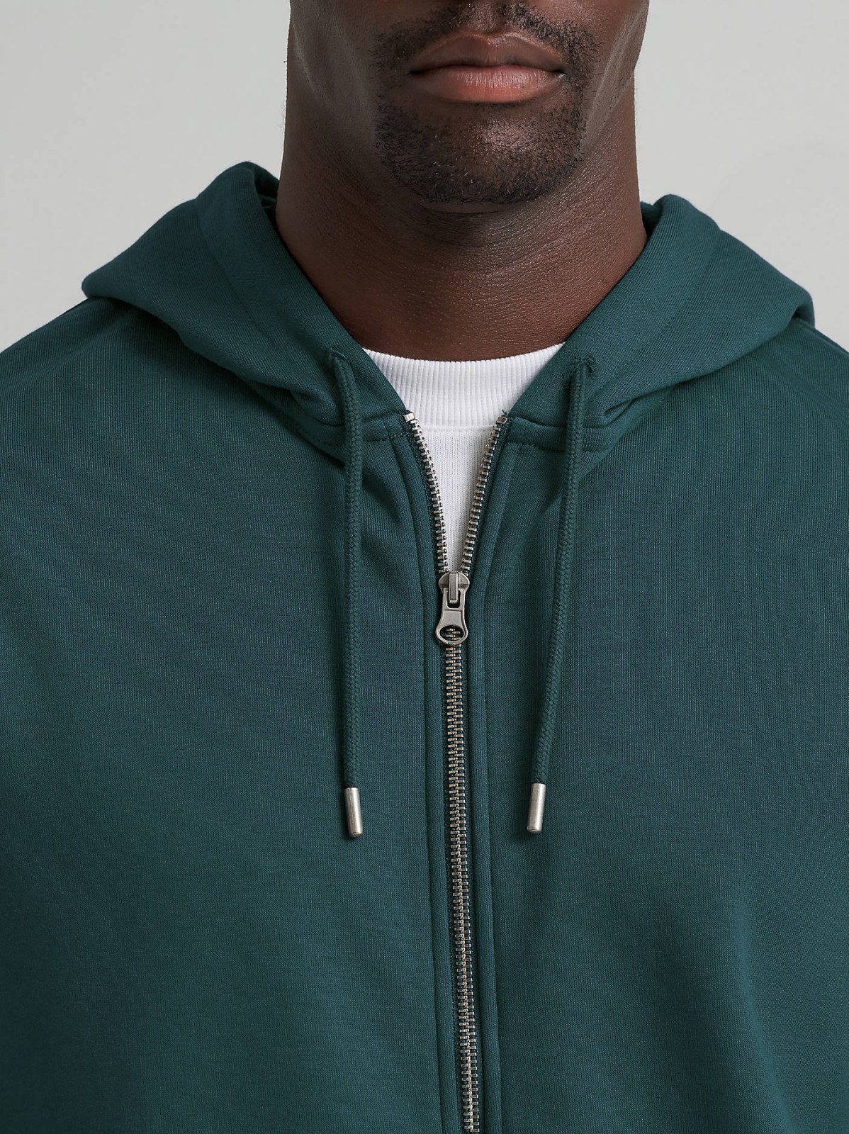 Men's Relaxed Fit Essential Workwear Full Zip Jacket - view 3