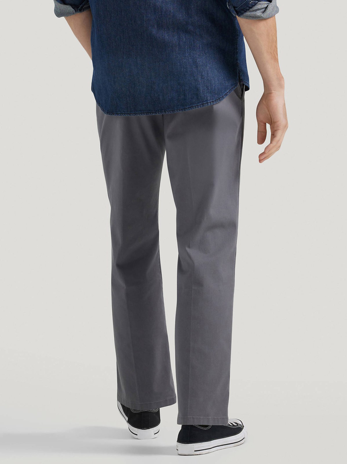 Men's Extreme Motion Flat Front Khaki Pant - view 3