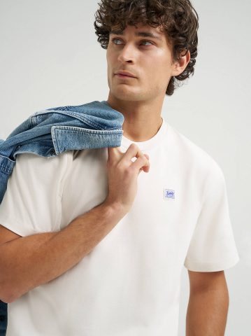 Men's Relaxed Fit Patch Logo Tee