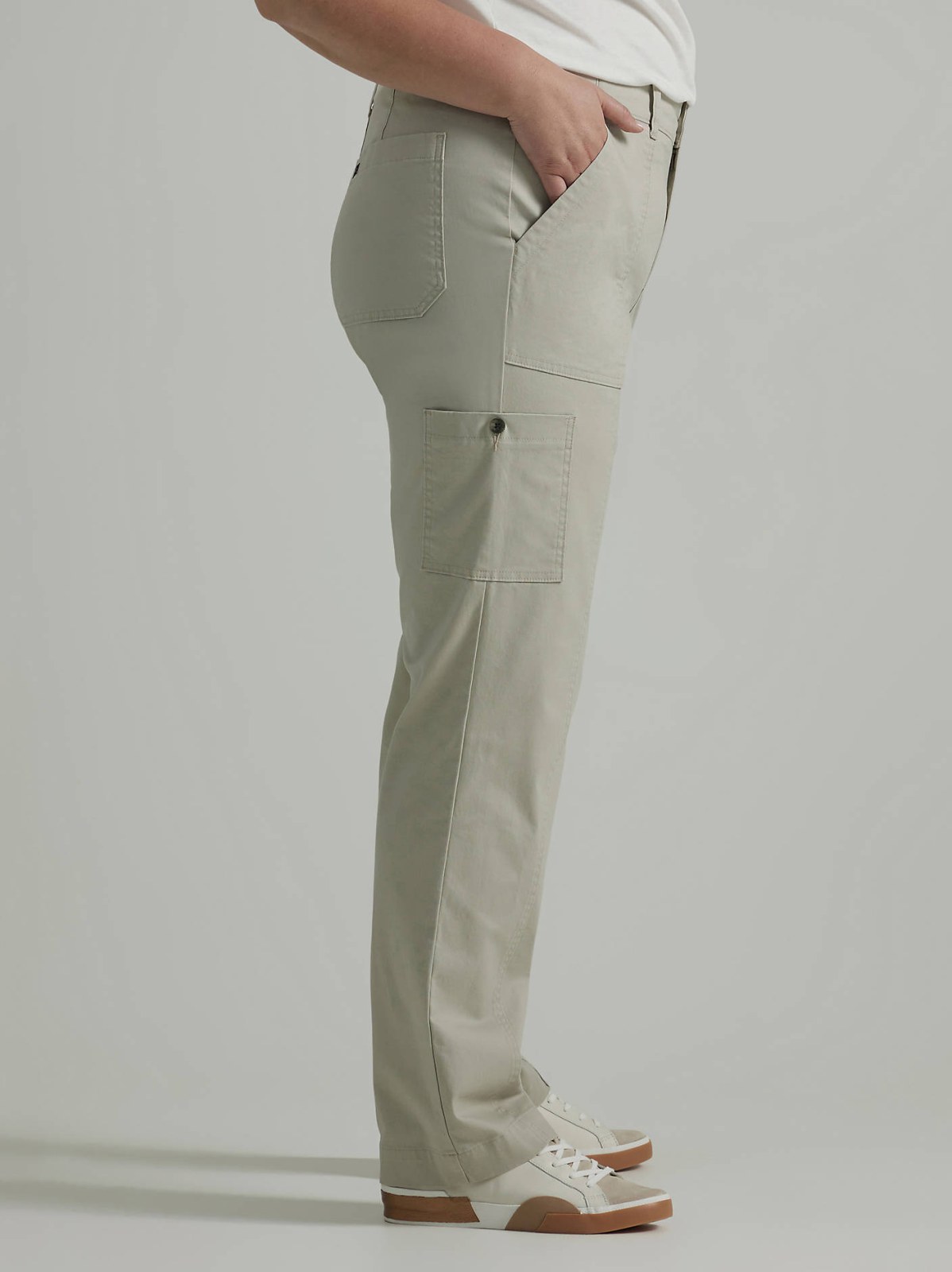 Women's Ultra Lux Comfort with Flex-to-Go Loose Utility Pant (Plus) - view 4
