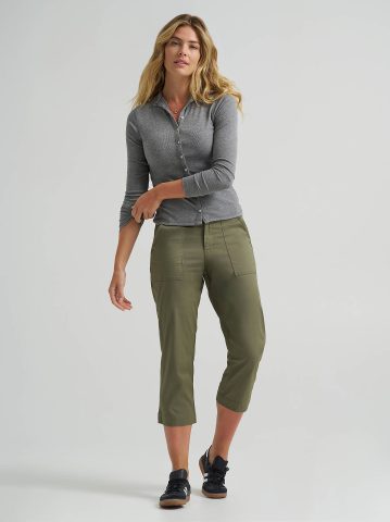 Women's Ultra Lux Comfort Flex-To-Go Utility Capri