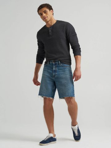 Men's 100% Cotton Loose Denim Short