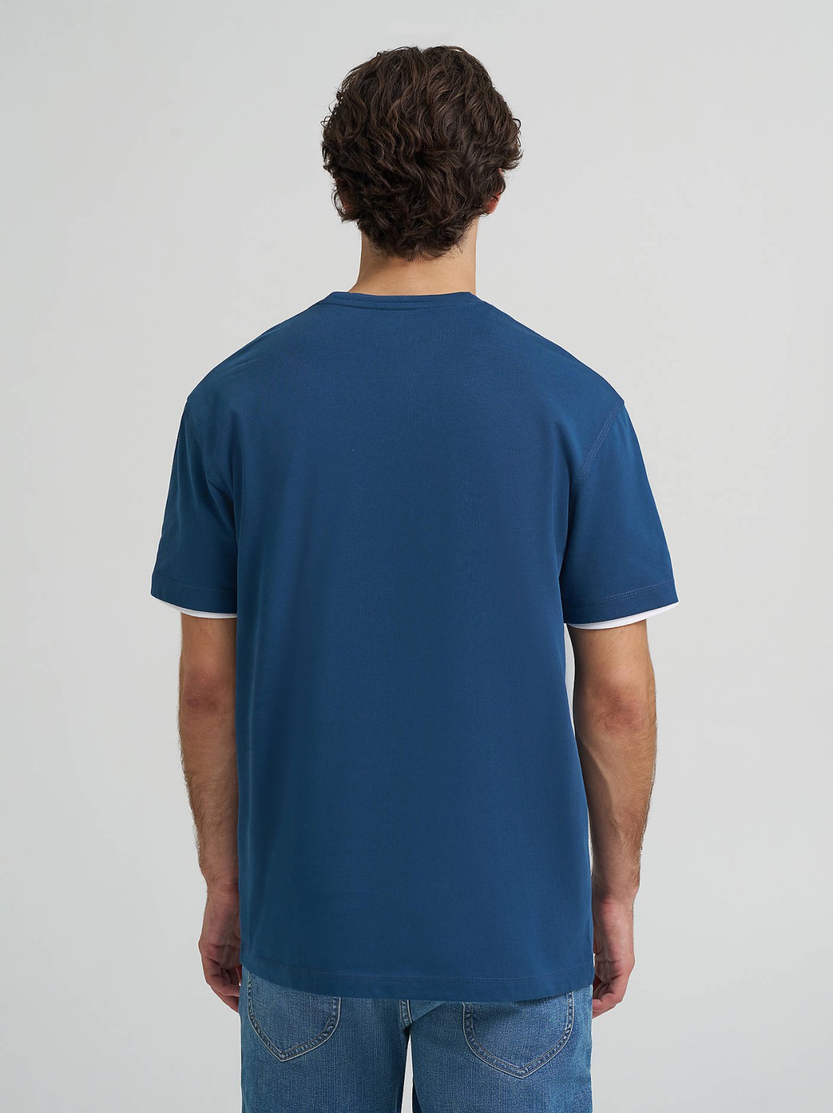 Men's Relaxed Fit Patch Logo Tee - view 3