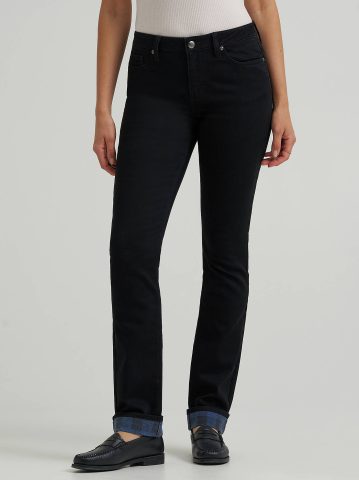 Women's Legendary Single Layer Warming Straight Jean — alternate view