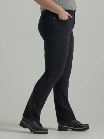 Women's Ultra Lux Comfort with Flex Motion Straight Jean (Plus)