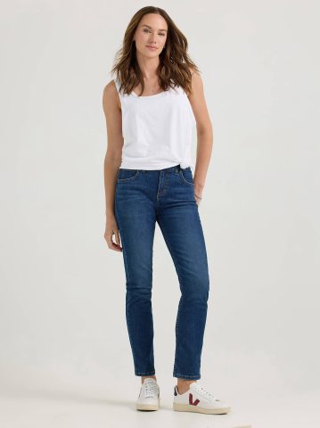 Women's Ultra Lux Comfort Flex Motion Slim Straight Jean with Ever Fit® Women's Ultra Lux Comfort Flex Motion Slim Straight Jean with Ever Fit®
