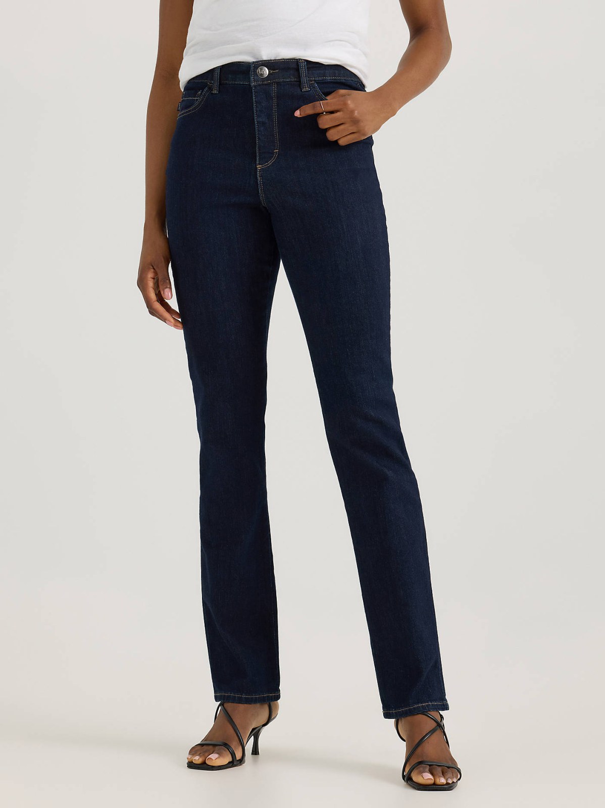Women's Instantly Slims Relaxed Fit Straight Leg Jean - view 2