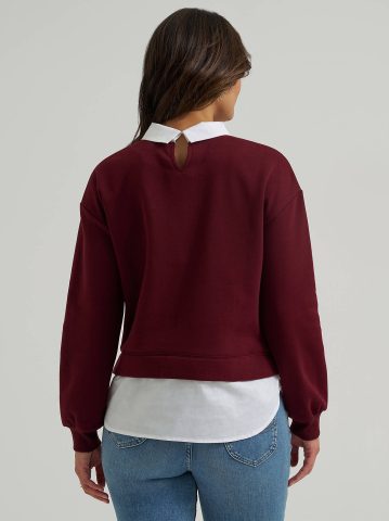 Women's Twofer Sweater Top — alternate view