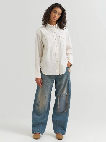 Women's Relaxed Essential Western Shirt