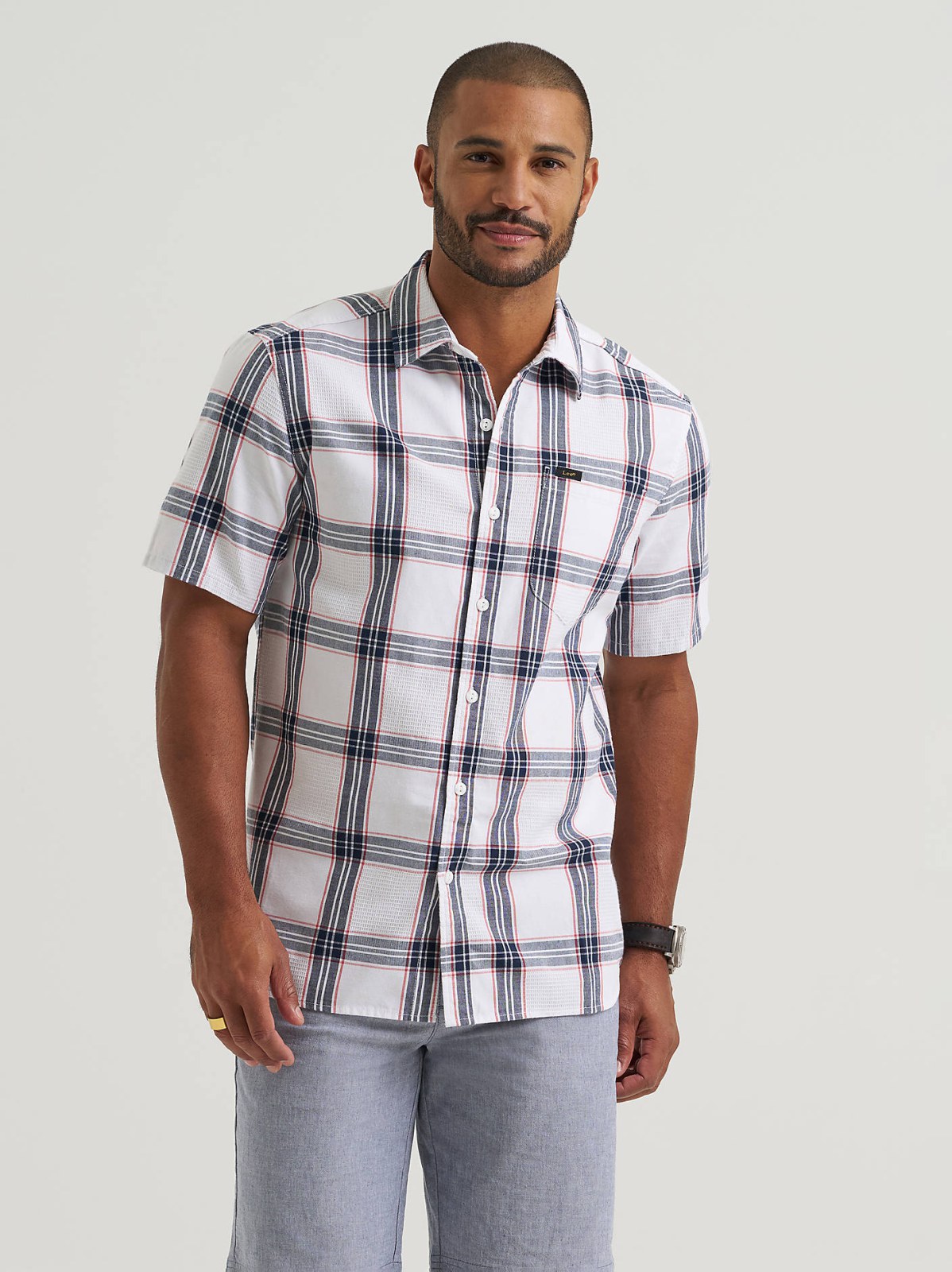 Men's Short Sleeve All Purpose Button Down Shirt