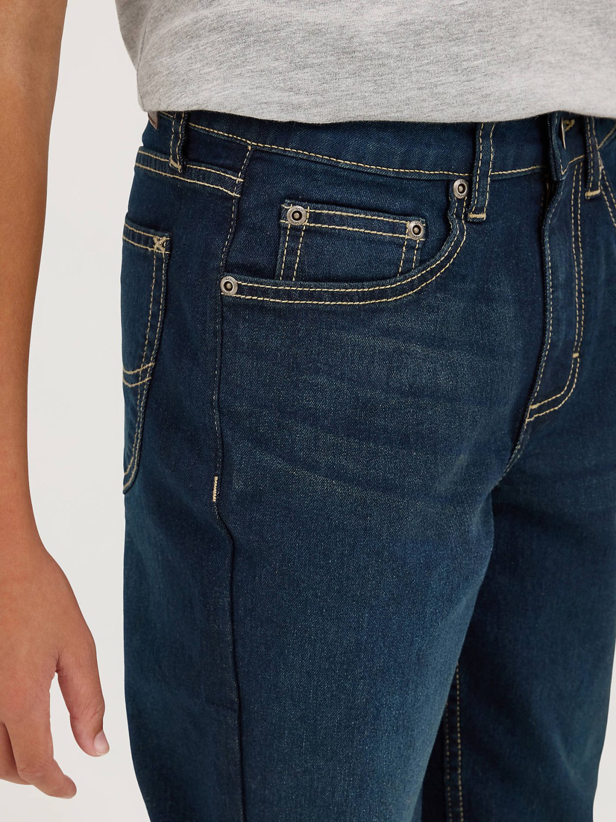 Boy's Regular Straight Stretch Jean - view 6