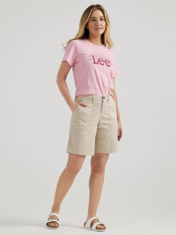 Women's Ultra Lux Comfort with Flex-To-Go Relaxed Fit Utility Bermuda — alternate view