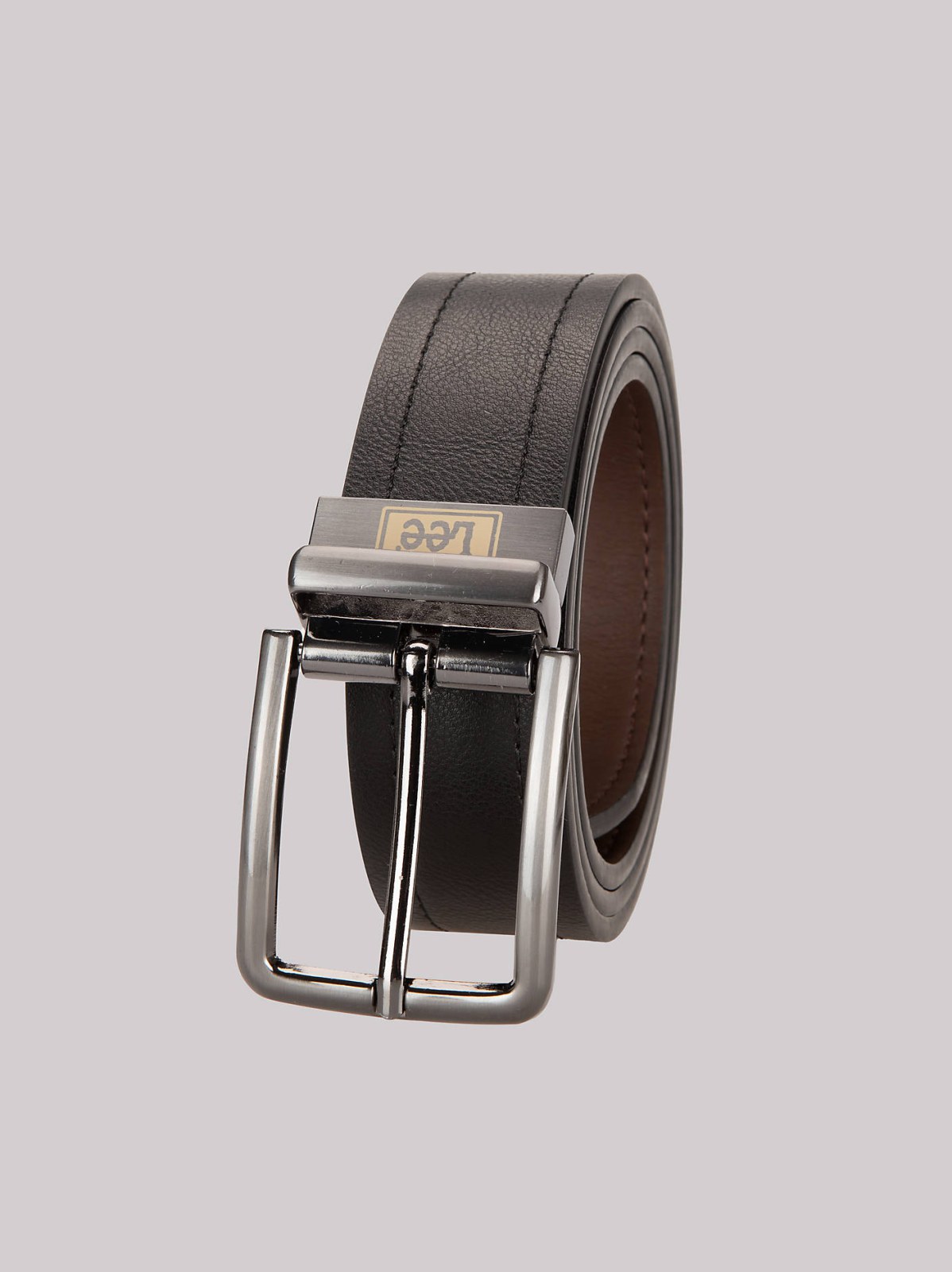 Men's Reversible Leather Belt - view 4
