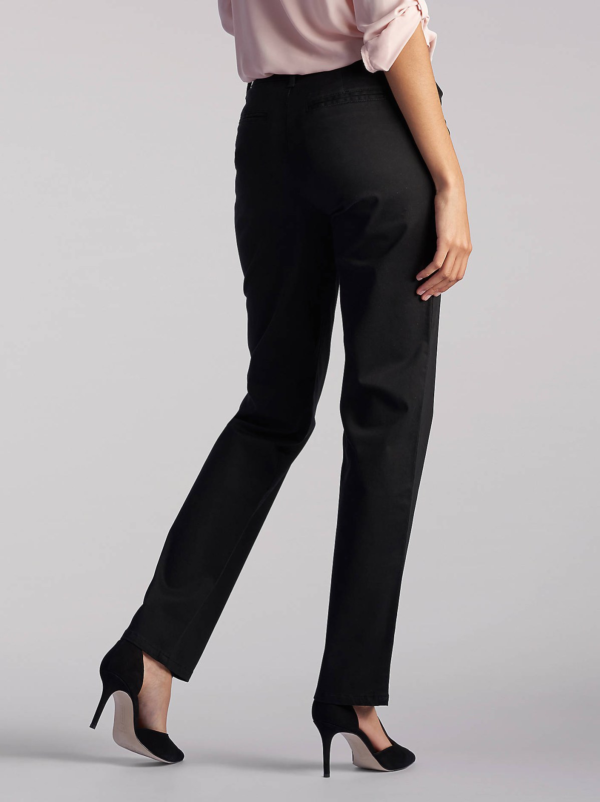 Women’s Relaxed Fit Straight Leg Pant All Day Pant (Petite) - view 3