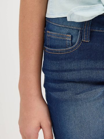 Girl's Midi Cut Off Short