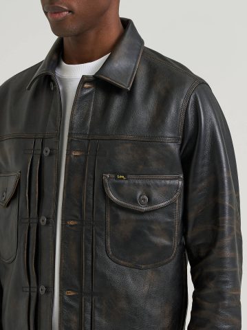 Men's Lee 101™ Leather Cowboy Jacket
