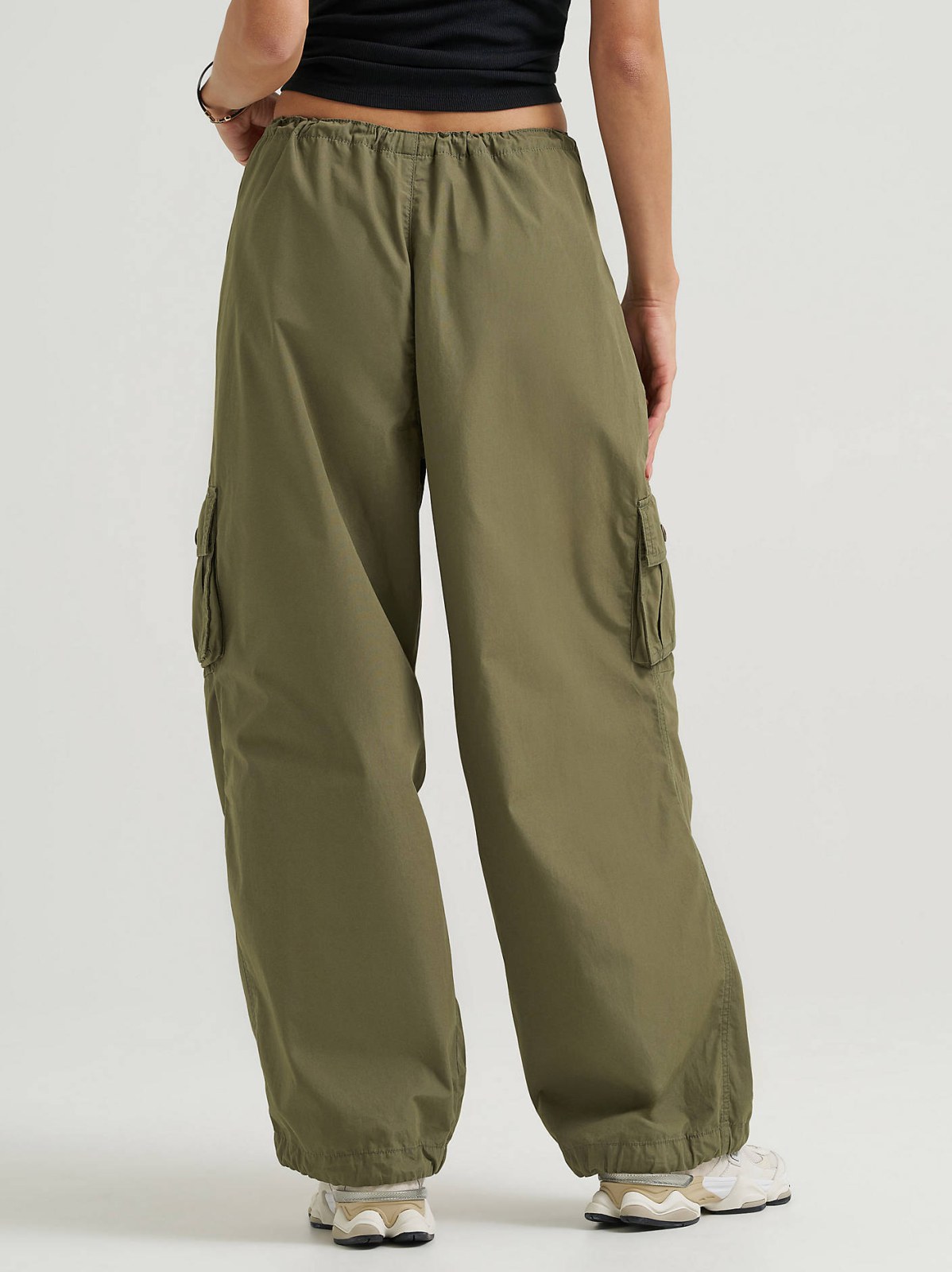 Women's Low Rise Drawstring Parachute Pant - view 5