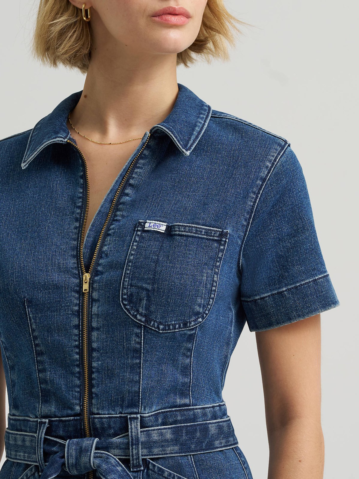 Women's Tie Waist Unionall - view 5