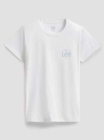 Women's Quality Denim Logo Tee