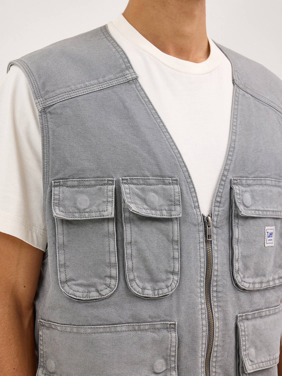 Men's Relaxed Workwear Vest - view 5