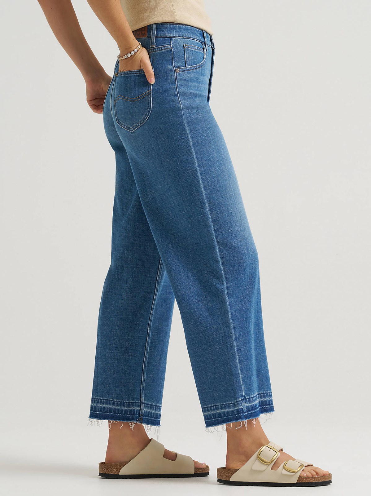 Women's Wide Leg Crop Jean - view 4
