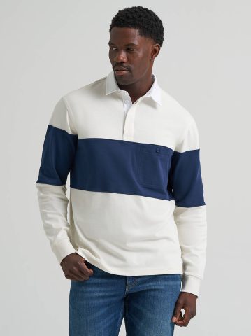 Men's Premium Loose Rugby Shirt — alternate view