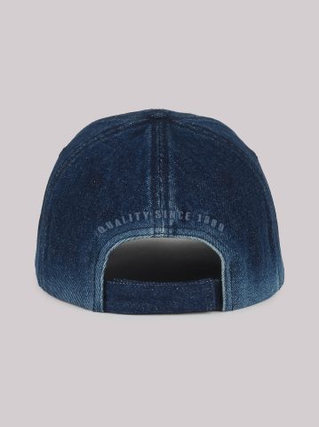 Washed Denim Logo Hat — alternate view