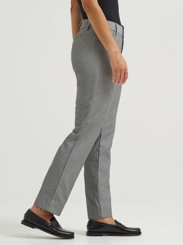 Women's Wrinkle Free Relaxed Fit Straight Leg Pant