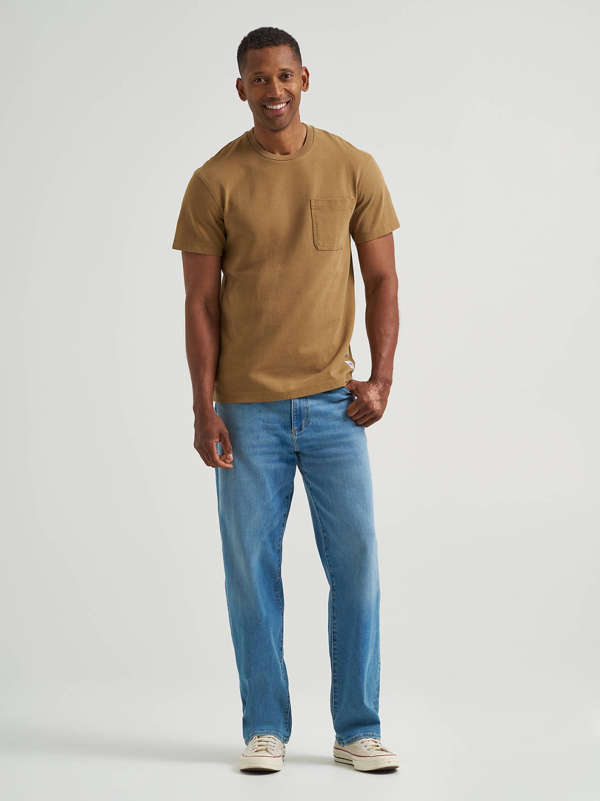 Men's Relaxed Fit Heavyweight Pocket Tee - view 4