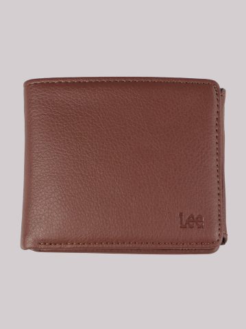 Men's Embossed Logo Traveler Wallet