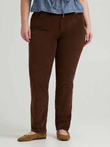 Women's Legendary Corduroy Straight Pant (Plus)