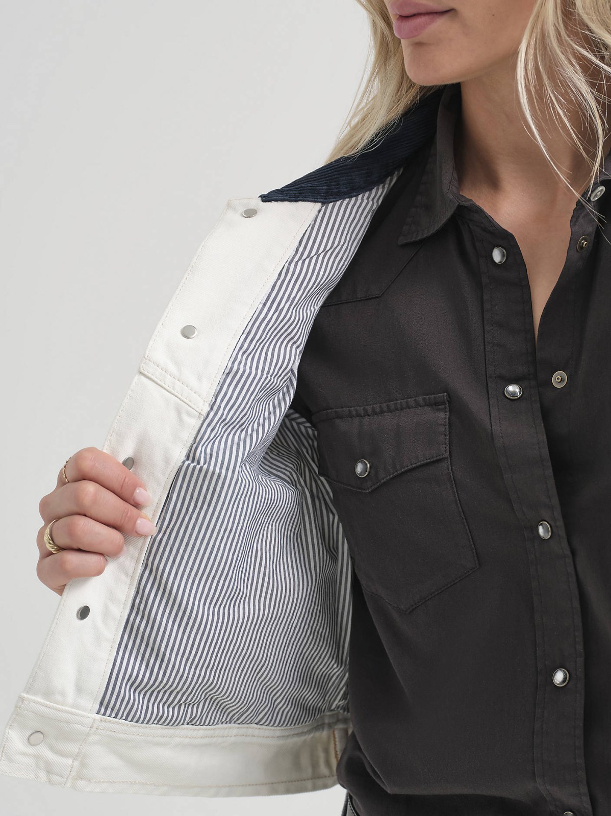 Women's Lee® x J.Crew Storm Rider® Denim Jacket - view 4
