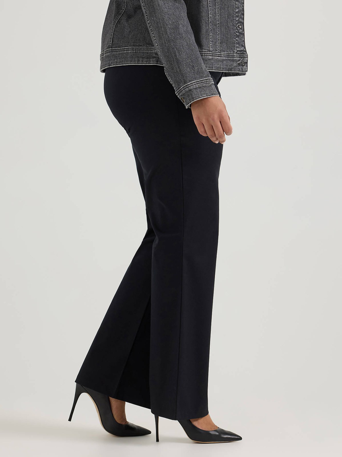 Women's Wrinkle Free Trouser Pant (Plus) - view 5