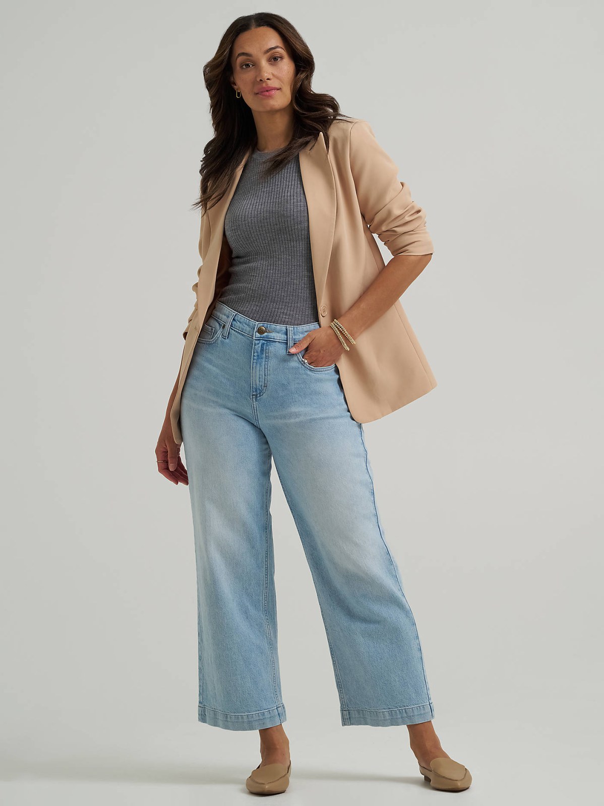Women's Legendary Wide Leg Crop Jean
