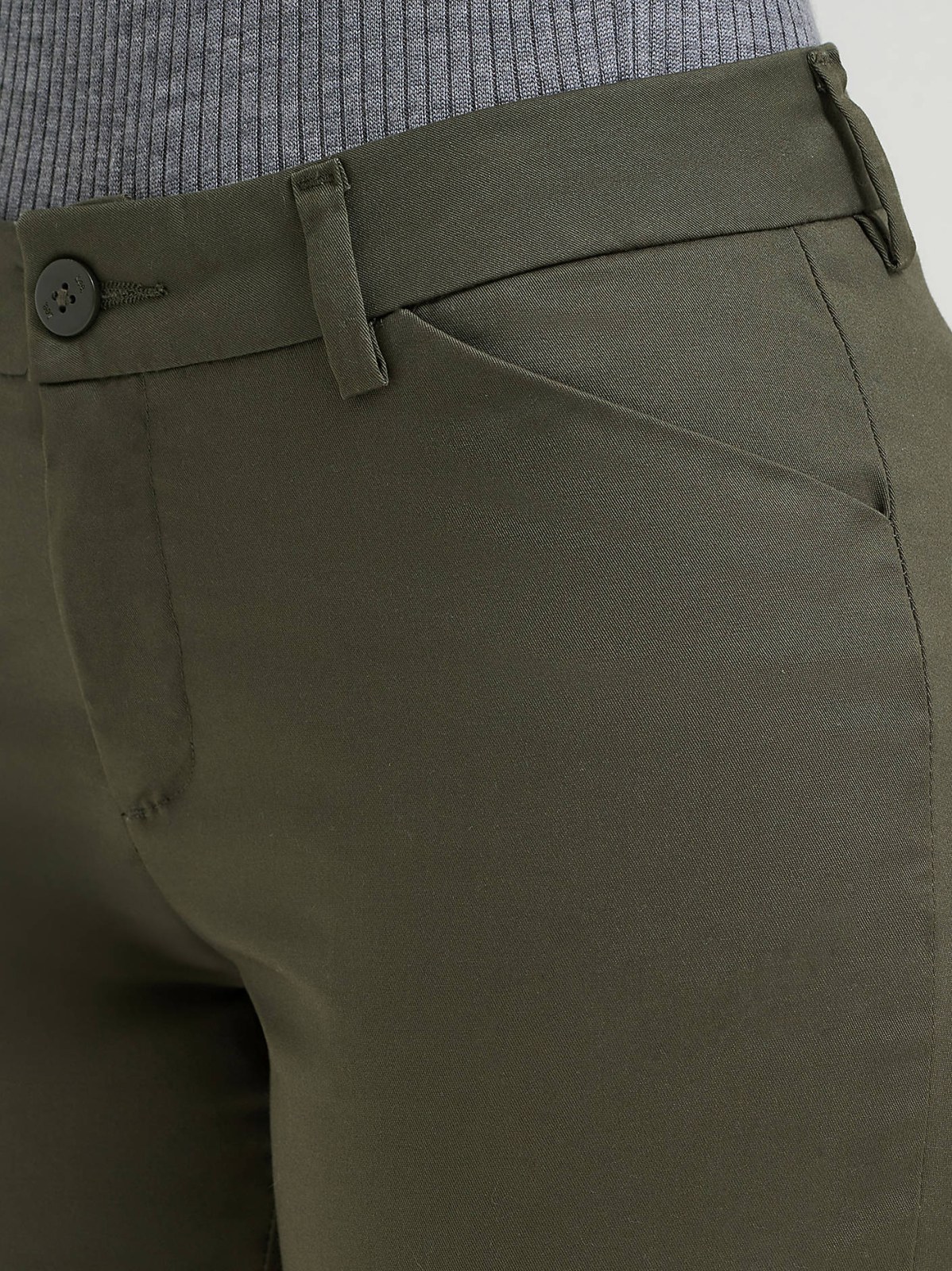 Women's Wrinkle Free Relaxed Fit Straight Leg Pant - view 6