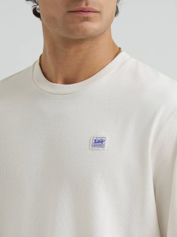 Men's Relaxed Fit Patch Logo Tee