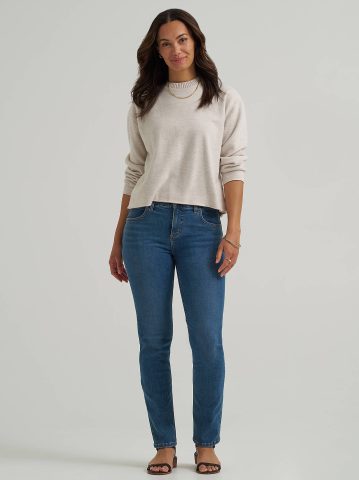 Women's Ultra Lux Comfort Flex Motion Slim Straight Jean with Ever Fit® Women's Ultra Lux Comfort Flex Motion Slim Straight Jean with Ever Fit®