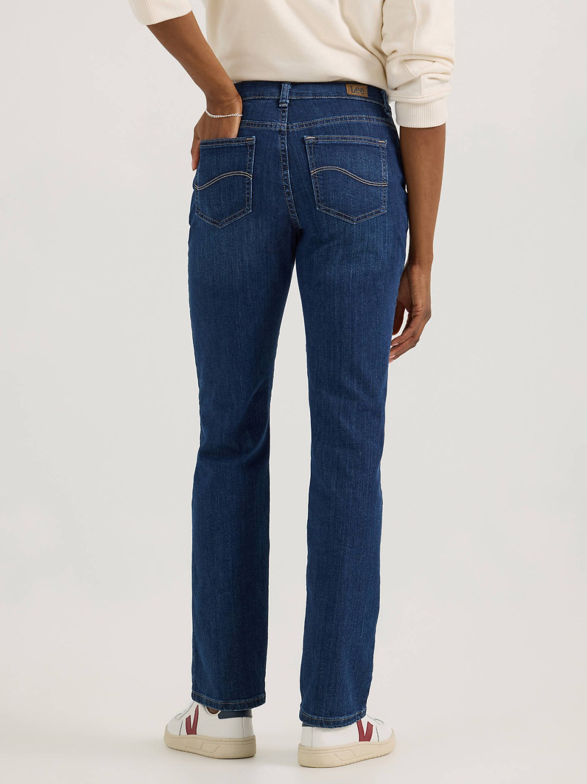 Women’s Stretch Relaxed Fit Straight Leg Jean - view 3