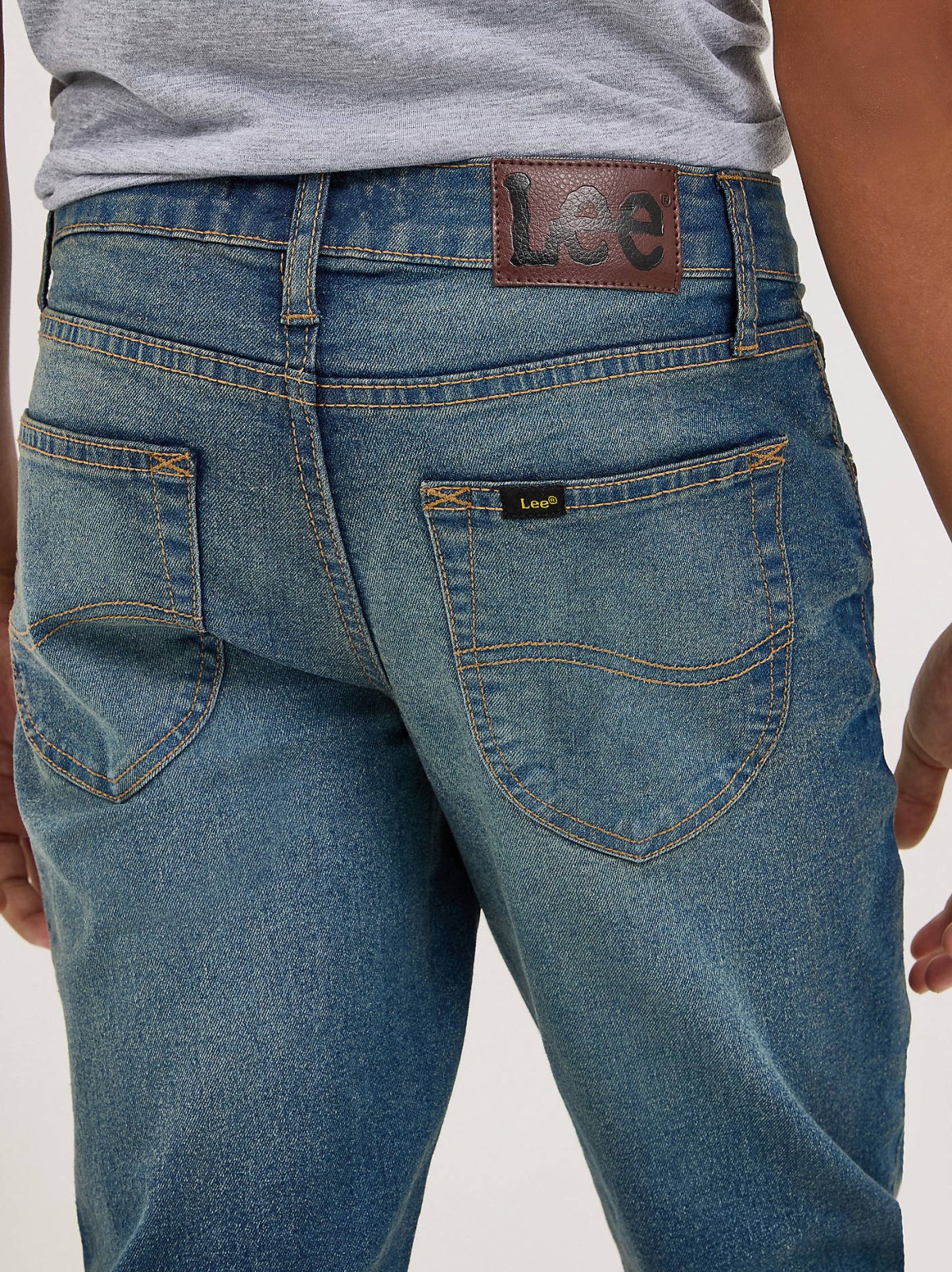 Boy's Slim Straight Stretch Jean - view 5