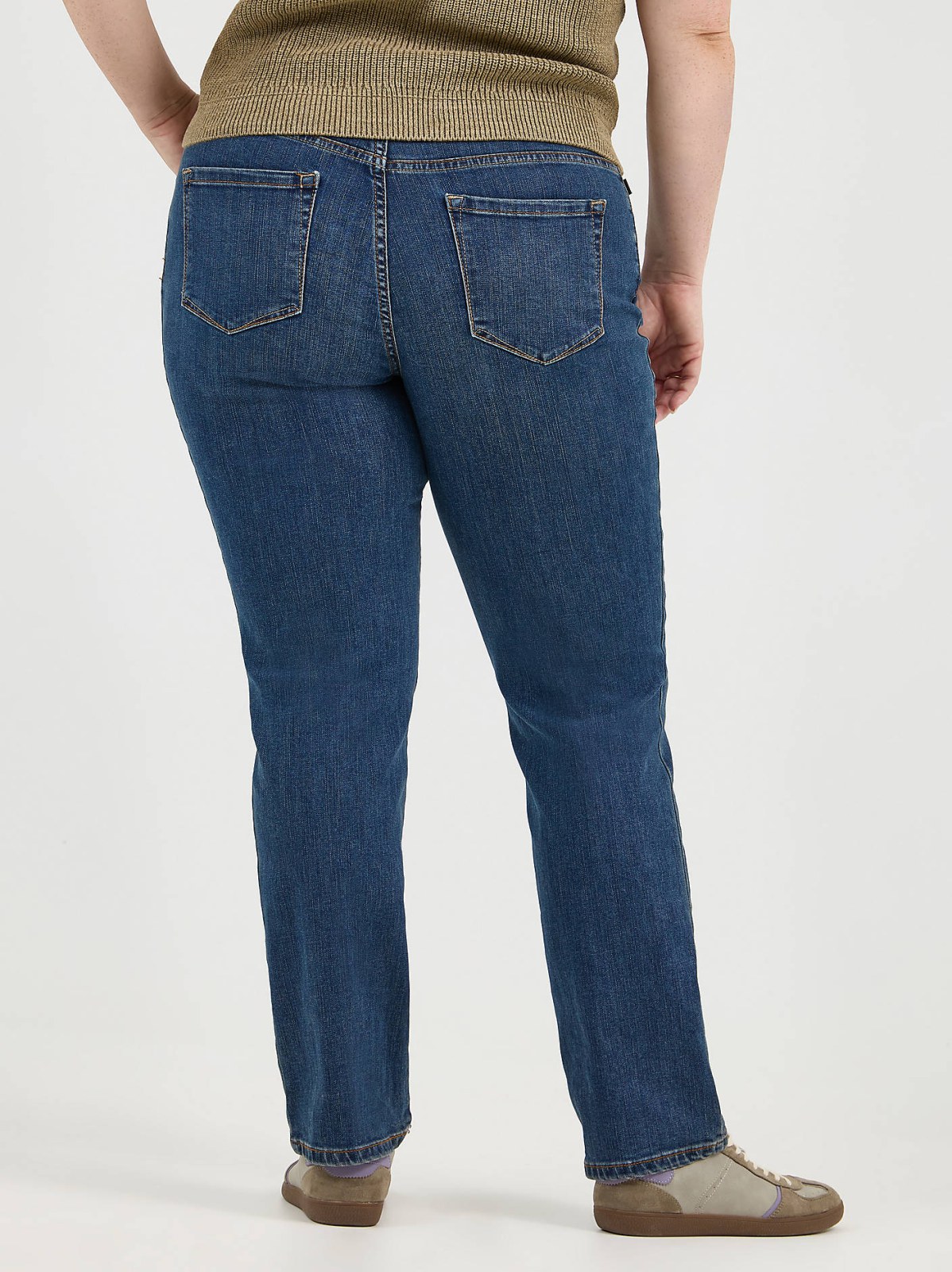 Women's Instantly Slims Relaxed Fit Straight Leg Jean (Plus) - view 3