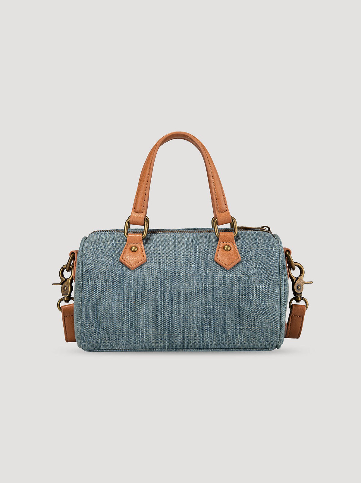 Women's Denim Barrel Bag - view 3