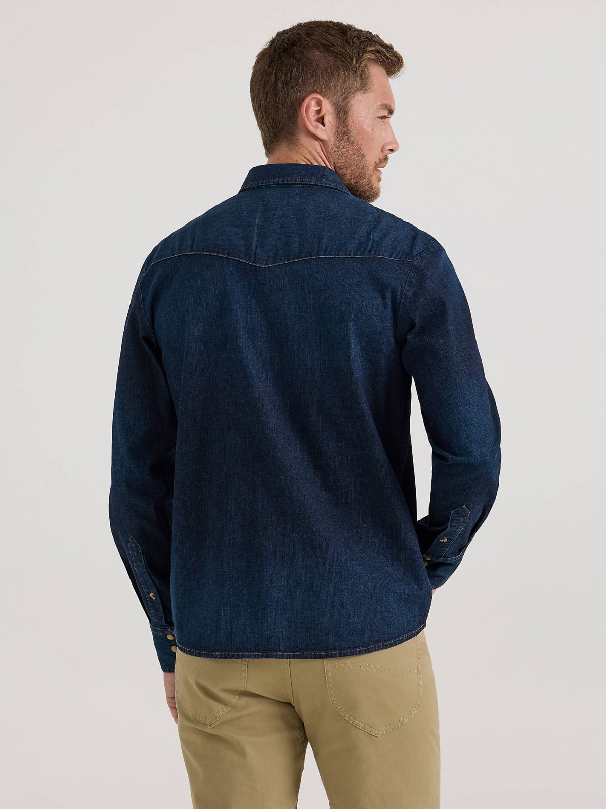 Men's All Purpose Western Denim Snap Shirt - view 2