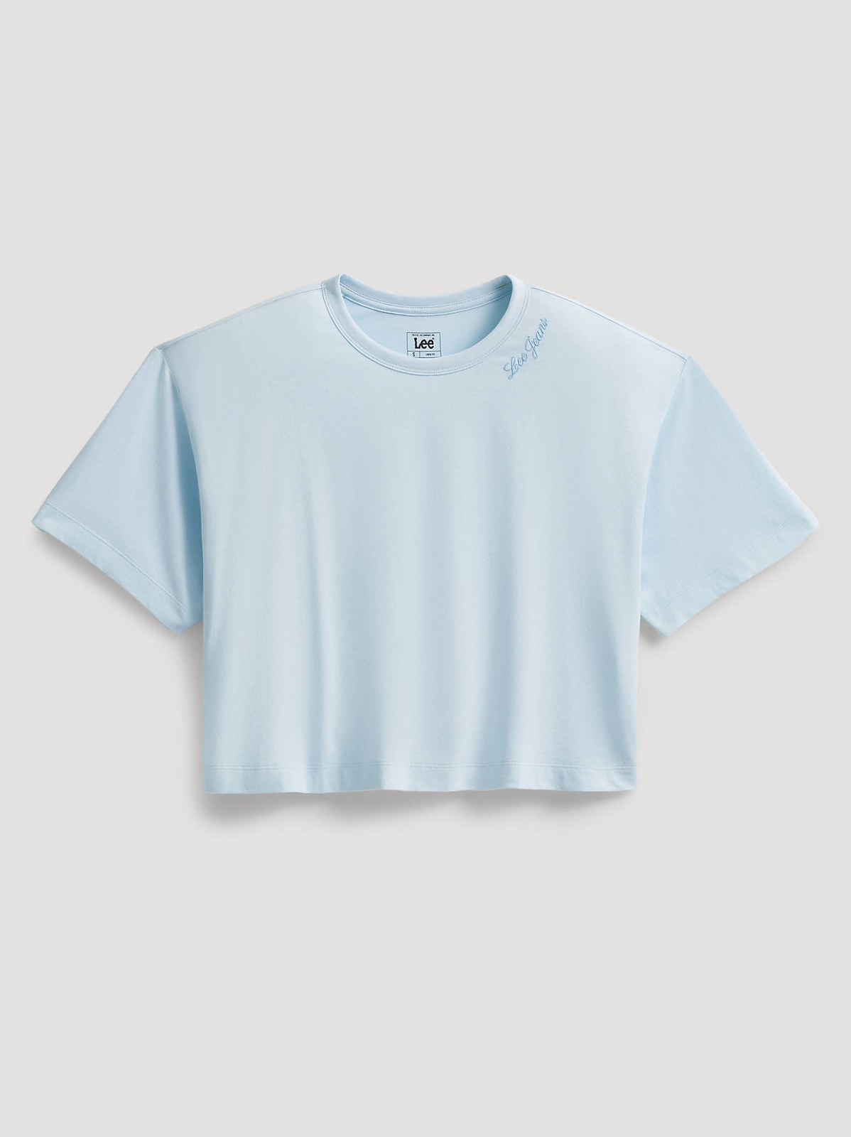 Women's Boxy Fit Embroidered Logo Tee