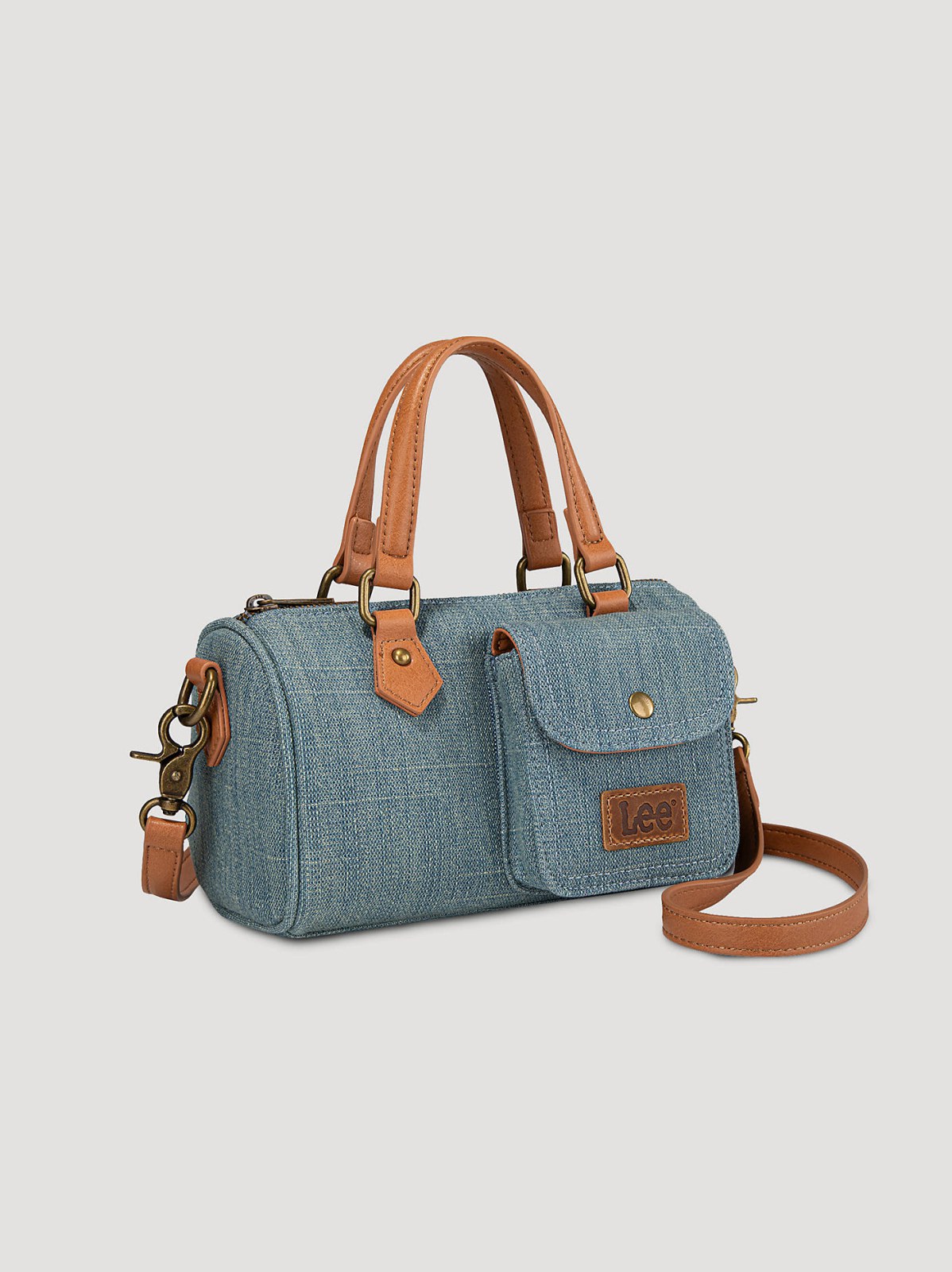 Women's Denim Barrel Bag - view 2