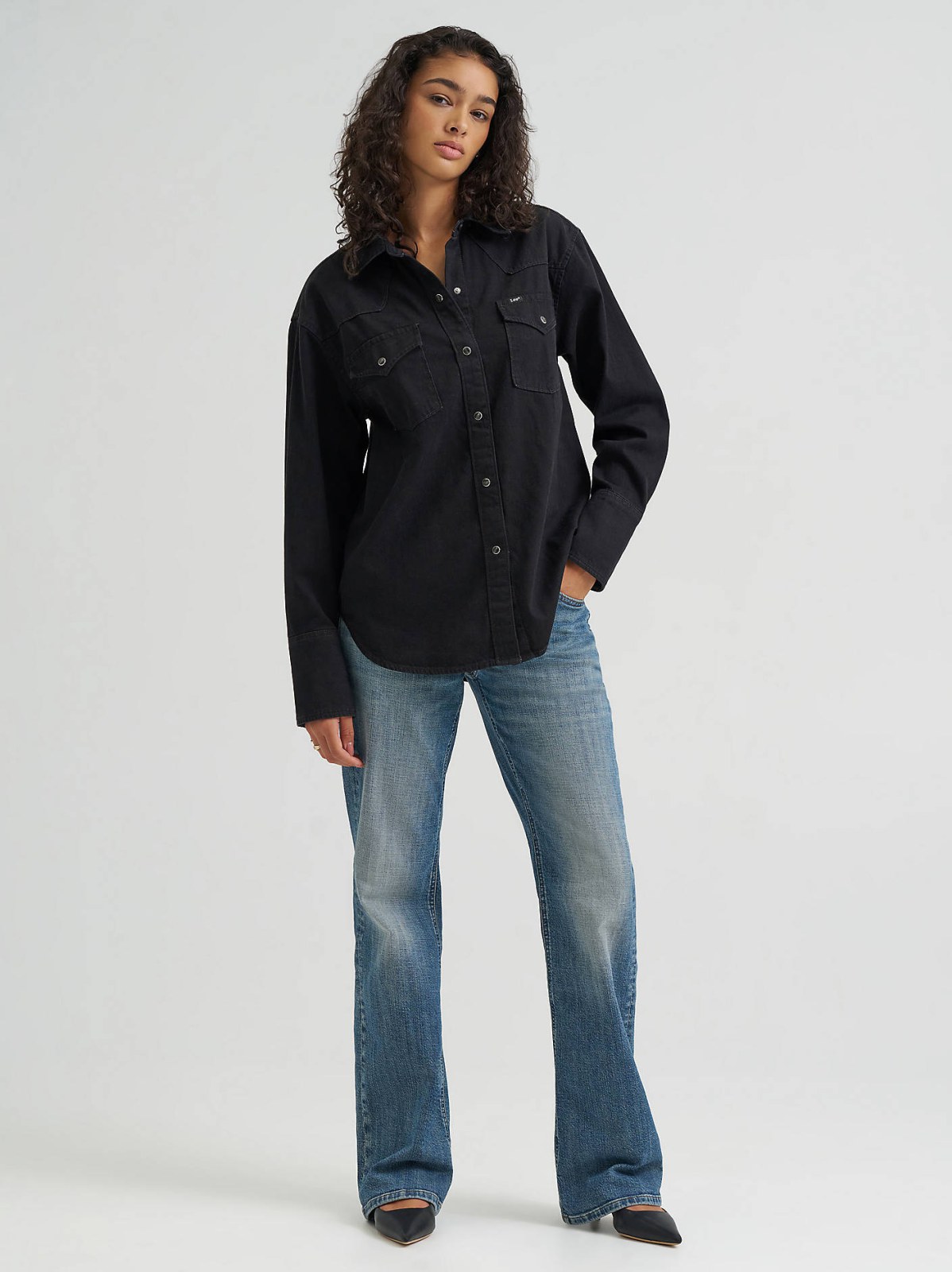 Women's Relaxed Essential Western Shirt - view 5