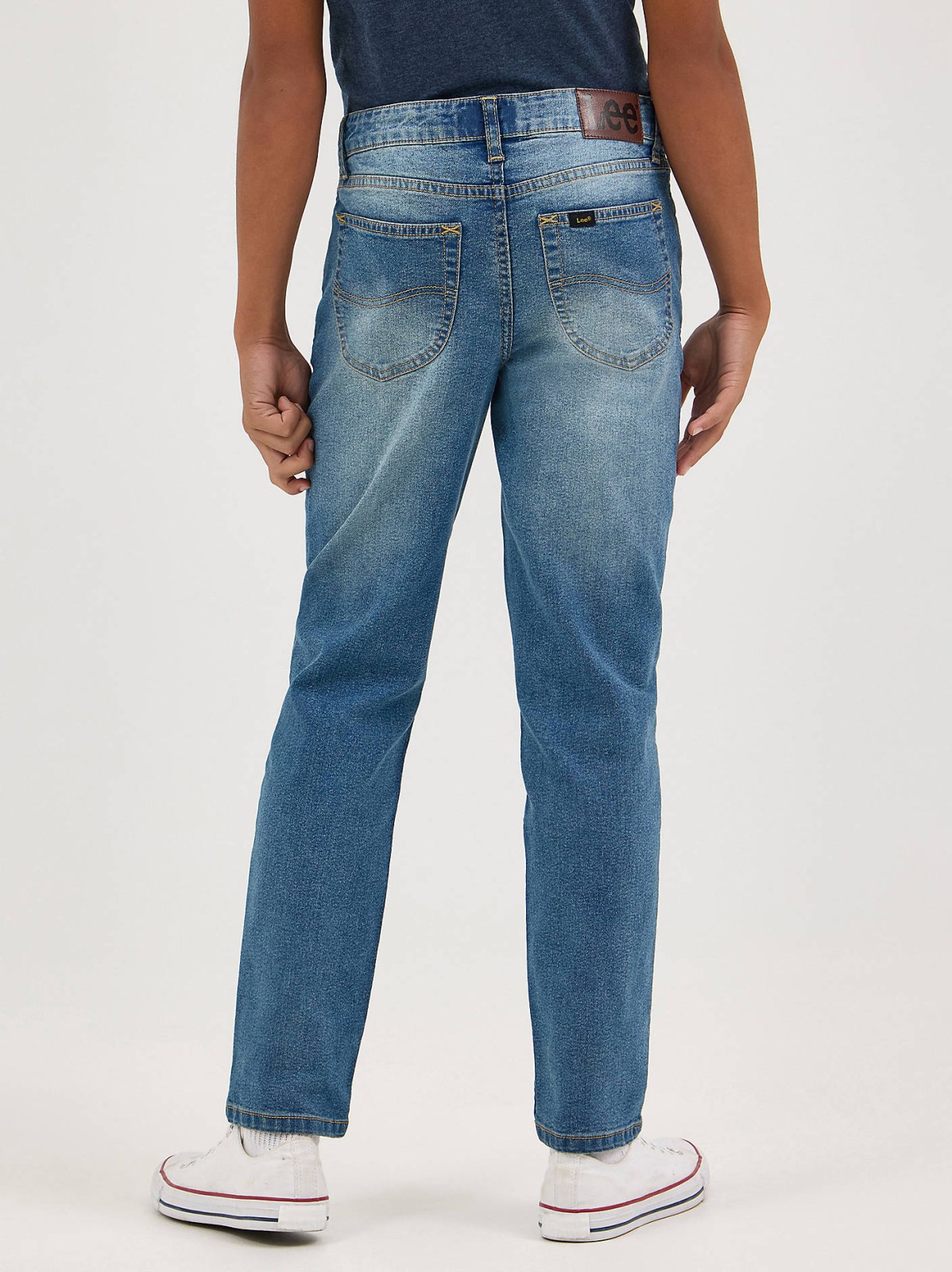 Boy's Regular Straight Stretch Jean - view 3