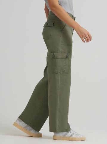 Women's Loose Straight Cargo Pant