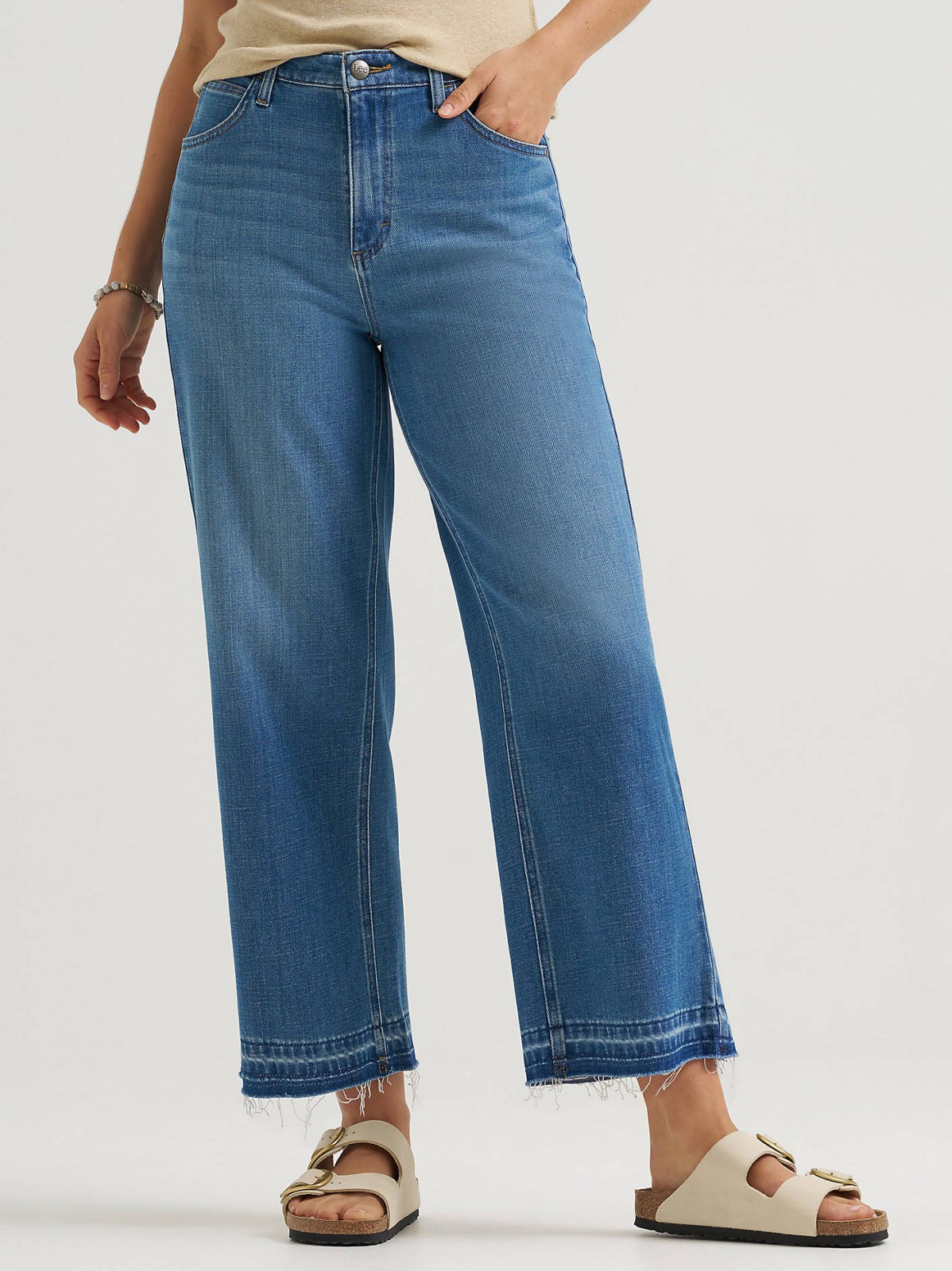 Women's Wide Leg Crop Jean - view 2