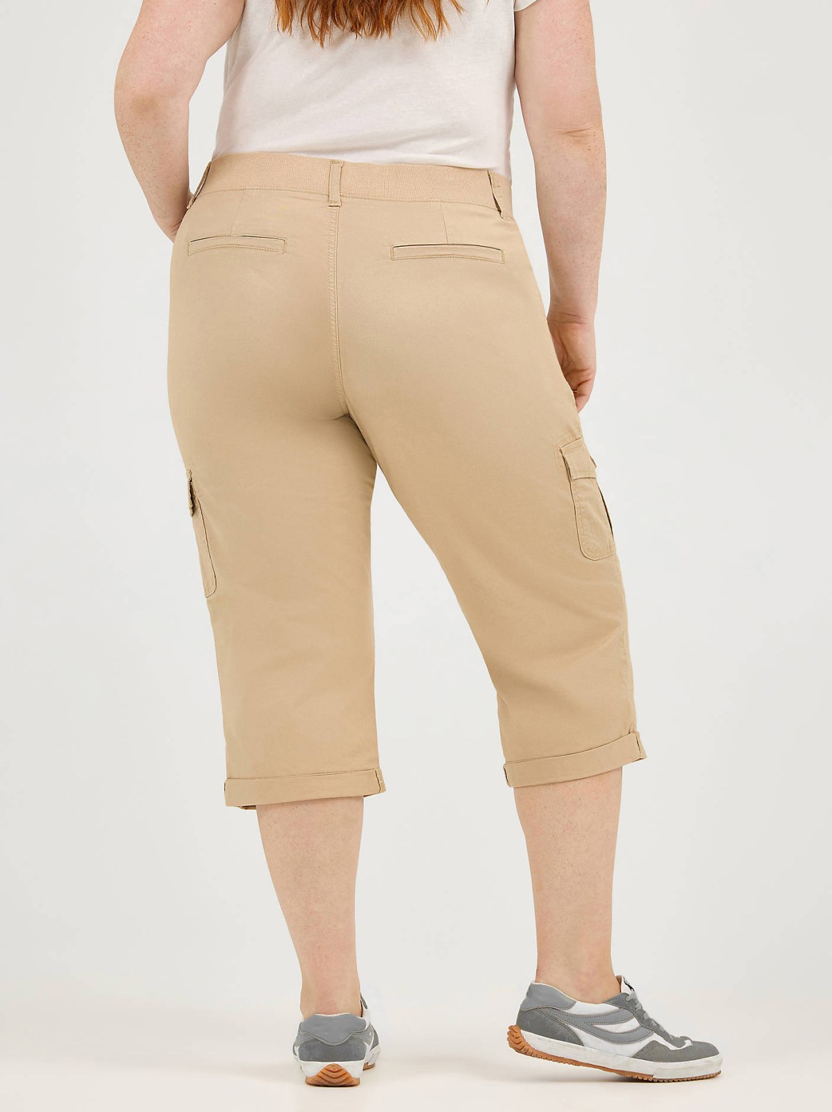 Women’s Relaxed Fit Austyn Cargo Capri (Plus) - view 3
